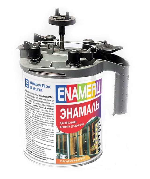 Polycryl Enamal LE PVC Эмаль для ПВХ окон