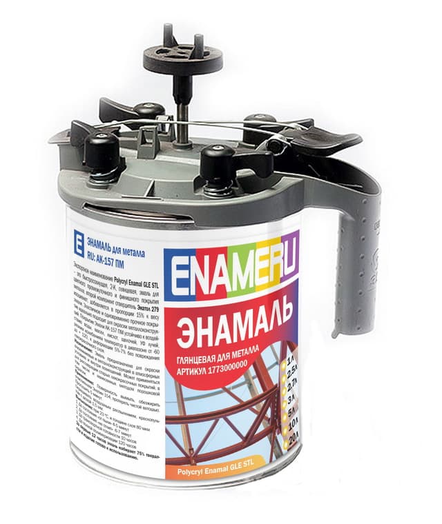 Polycryl Enamal GLE STL Эмаль для металла глянец