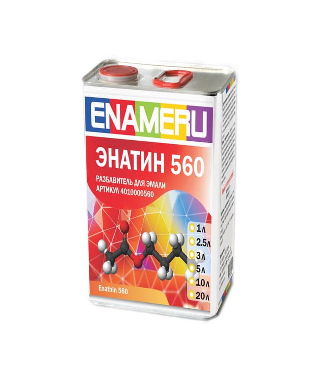 РАЗБАВИТЕЛЬ ДЛЯ ЭМАЛЕЙ МЕДЛЕННЫЙ