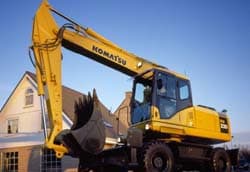 Покраска экскаватора Komatsu